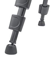 Cullmann Primax 380 Tripod 1/4 inch Werkhoogte: 62 - 159 cm Zwart Incl. tas - thumbnail