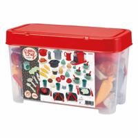 Ecoiffier 100% chef servies in opbergbox - 70dlg. - thumbnail