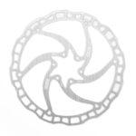 Elvedes rotor lx18 180mm 112g 6 gaats+boutjes zilver 2021067 - thumbnail