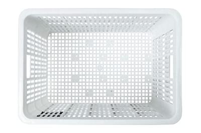 Kunststof Fietskrat L Groot Bright White