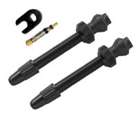 Barbieri tubeless valve aluminium sv 45mm black 2 pieces - thumbnail