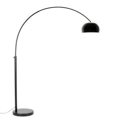 Zuiver Verstelbare Vloerlamp 'Metal' 190-205cm, kleur Zwart