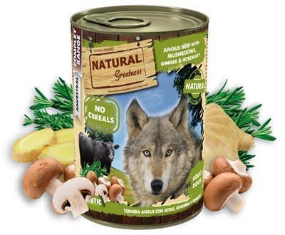 Natural Greatness Angus Beef With Mushrooms + Ginger + Rosemary 400g