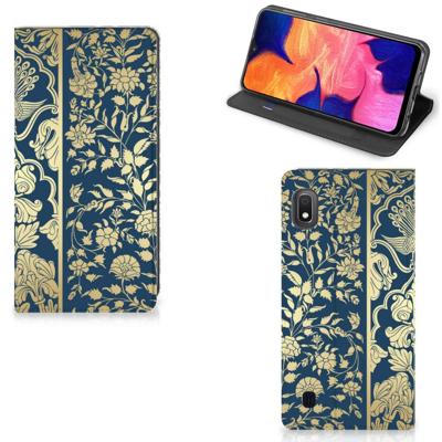 Samsung Galaxy A10 Smart Cover Beige Flowers
