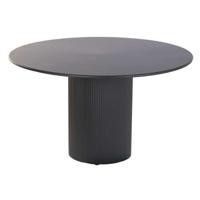 Eettafel Home ESPRIT Zwart Metaal 130 x 130 x 75 cm - thumbnail