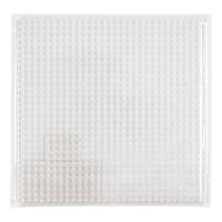 Creativ Company Strijkkralenbordje vierkant helder, 14,5 x 14,5cm - thumbnail