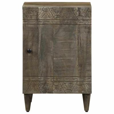 Badkamerkast 38x33x58 cm massief mangohout
