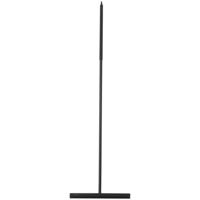 Vloerwisser Sealskin Deluxe RVS 40 cm Mat Zwart (incl. Flexibele Schroefhaak) - thumbnail