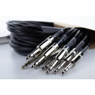 Cordial EFD 3 DVT XLR Verbindingskabel [1x D-sub stekker 25-polig - 8x Jackplug male 6,3 mm (stereo)] 3 m Zwart