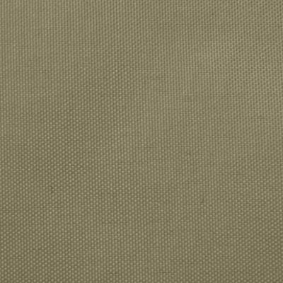 Zonnescherm rechthoekig 2,5x3 m oxford stof beige