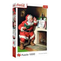Kerstpuzzel Coca Cola Open Haard - 1000st. - thumbnail