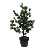 Roberts Collection Kunstboom ceder in pot grijs 80cm - thumbnail