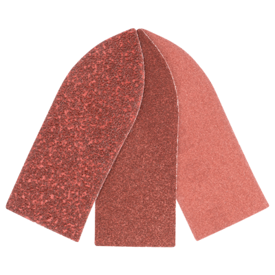 Bosch Accessories 2609256A41 Deltaschuurpapierset Met klittenband, Ongeperforeerd Korrelgrootte (num) 60, 120, 240 Hoekmaat 32 mm 1 set(s)