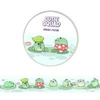 CutieSquad Washi tape - Frog Festival - thumbnail