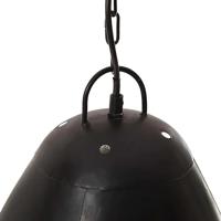 Hanglamp industrieel rond 25 W E27 32 cm gitzwart - thumbnail