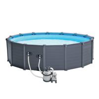 Intex zwembad graphite panel 478 x 124 cm - thumbnail