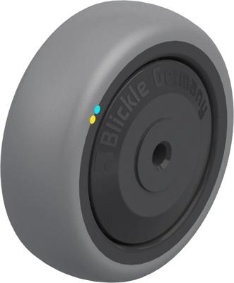 Blickle TPA 75/6KFD-ELS Wiel met hoog draagvermogen Wieldiameter: 75 mm Draagvermogen (max.): 50 kg 1 stuk(s) Blickle TPA 75/6KFD-ELS Wiel met hoog draagvermogen Wieldiameter: 75 mm Draagvermogen (max.): 50 kg 1 stuk(s)