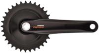 Shimano Crankstel 33t nexus c6000 met 170mm crankarm - zilver - thumbnail