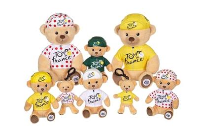 Pluche - GIPSY TOYS - Tour De France - GELE TRUI BEER 24 CM