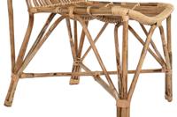 Keukenstoel DKD Home Decor Natuurlijk 47 x 47 x 83 cm 47 x 61 x 84 cm - thumbnail