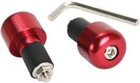 Vicma Handlebar plugs 17.5 mm red, 617rj - thumbnail