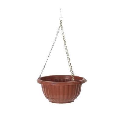 Gerimport Hangbloempot 20 x 11 Cm Terracotta