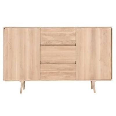 Gazzda Fawn Dressoir tv-meubel 180x45x110 whitewash