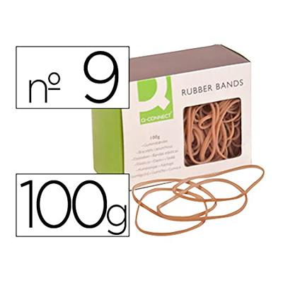 Elastische banden Q-Connect n°9 Elastisch 90 x 2 mm 90 x 2 mm