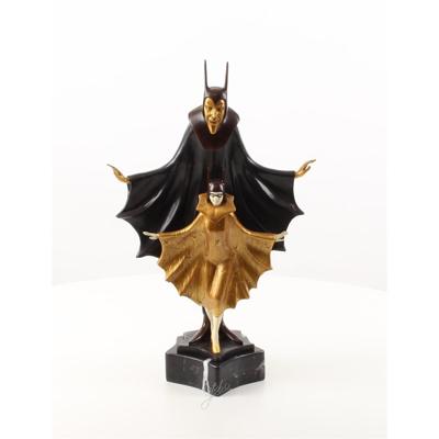 Bronzen beeld genaamd "satanella"