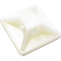 WKK 11952971 Bevestigingssokkel Schroefbaar, Zelfklevend 11952971 4-voudige invoeging Natuur 1 stuk(s) - thumbnail