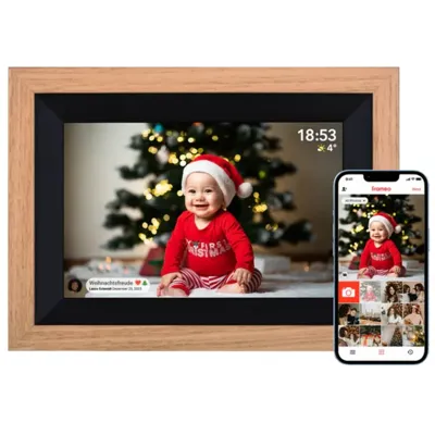 Rollei Smart Frame WiFi 105 Wooden Br