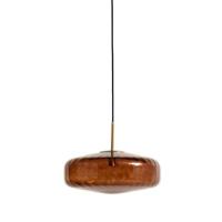 Light & Living HanglampPleat goud met bruin Ø 30cm - 2971964 - thumbnail