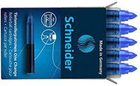 Schneider Schreibgeräte One Change 185403 Navulpatroon rollerballpen 0.6 mm Blauw 5 stuk(s) - thumbnail