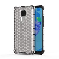 Voor Huawei Nova 5i Pro honingraat schokbestendige PC + TPU beschermhoes (grijs) - thumbnail