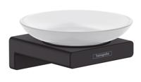 Hansgrohe Zeepschaal AddStoris Mat Zwart - thumbnail
