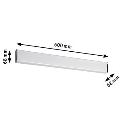 Paulmann Nembus 70464 LED-wandlamp voor badkamer 9 W Warmwit Chroom Paulmann Nembus 70464 LED-wandlamp voor badkamer 9 W Warmwit Chroom
