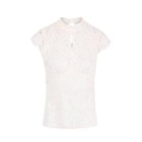 Morgan kanten top ecru - thumbnail