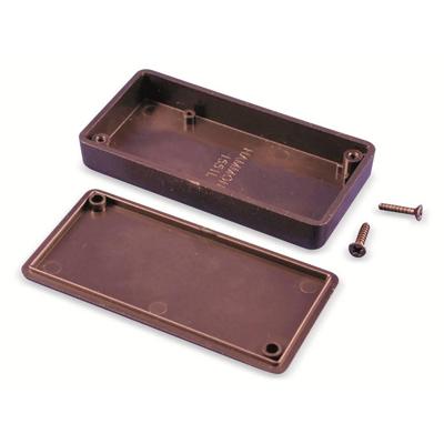 Hammond Electronics 1551LBK Euro-behuizing 80 x 40 x 15 ABS Zwart 1 stuk(s)