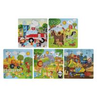 Creative Craft Group Houten uitdeelpuzzeltjes - 15st. - thumbnail