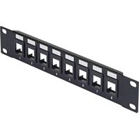 Renkforce RF-3521390 10 inch Frontplaat voor patchkast Zwart - thumbnail