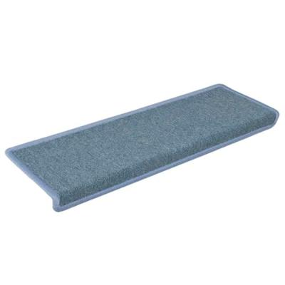 VidaXL Trapmatten 30 st 65x21x4 cm zeeblauw rechthoekige rand