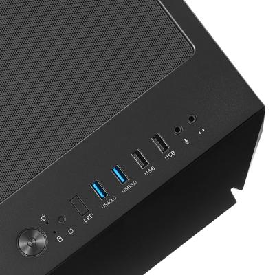 Silverstone FARA V1M PRO Tower Zwart