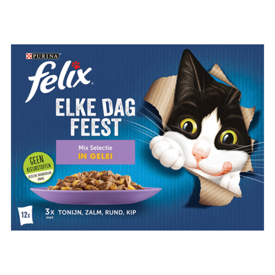 Pch edf mix in gelei 12p 85g Felix - Felix Pch edf mix in gelei 12p 85g Felix - Felix