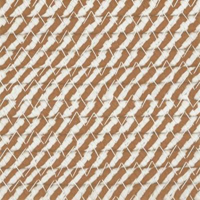 VidaXL Wasmand ø 55x36 cm katoen bruin en wit VidaXL Wasmand ø 55x36 cm katoen bruin en wit