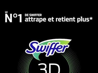 Swiffer Dry 3D Clean navulling, pak van 14 stuks