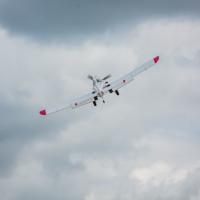 E-flite Brave Night Flyer BNF Basic Radiografisch bestuurd (RC) passagiersvliegtuig Elektromotor - thumbnail