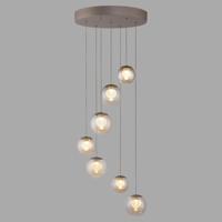 Paul Neuhaus 7-lichts hanglampPure Popup bronce - 2587-97 - thumbnail