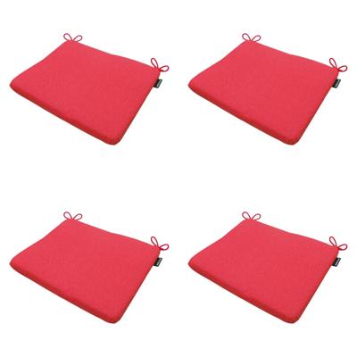 Zitje universeel 40x40x5 met rits Panama red (4 stuks) Madison - Madison