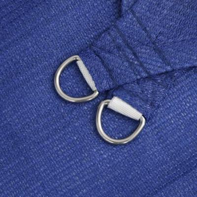 VidaXL Zonnezeil 160 g/m² rechthoekig 3x5 m hdpe blauw VidaXL Zonnezeil 160 g/m² rechthoekig 3x5 m hdpe blauw