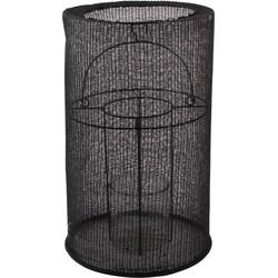 Gusta lantaarn katoen zwart 46 cm | 2 stuks